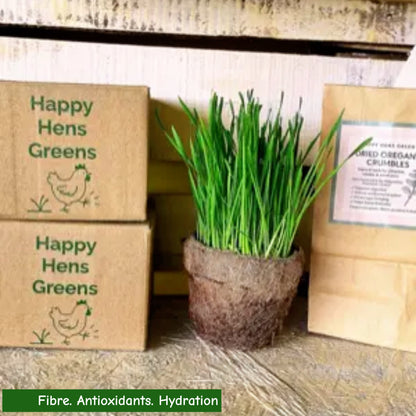 Oregano crumble mix for chickens, rabbits and guinea pigs – Greek-grown herb.